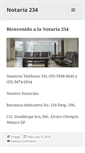 Mobile Screenshot of notaria234df.com
